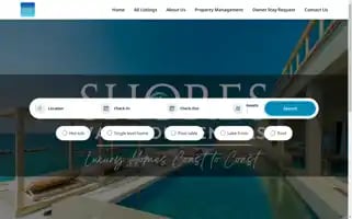 Shoresvacationhomes.com Screenshot 2024-04-26 14:26:18