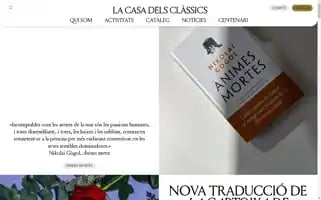 Lacasadelsclassics.cat Screenshot 2024-06-12 16:19:23