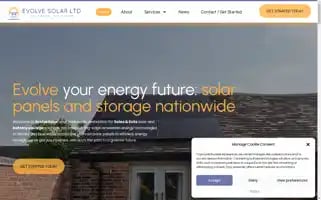 Evolvesolar.co.uk Screenshot 2024-07-08 13:54:46