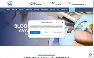 Newingtonpharmacy.org.uk Screenshot 2024-06-11 06:45:01