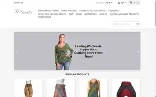 Kathmanduclothing.com Screenshot 2024-05-12 14:12:13