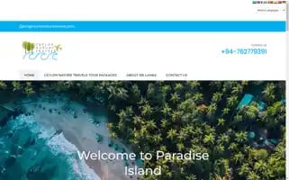 Ceylonnaturetravels.com Screenshot 2024-04-18 06:08:09