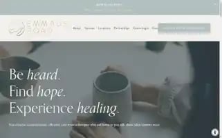 Emmausroadcounseling.com Screenshot 2024-07-01 21:26:09