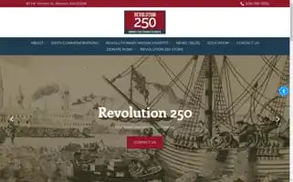 Revolution250.org Screenshot 2024-06-29 15:47:09