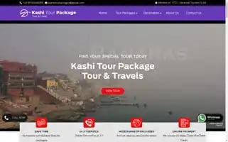Kashitourpackage.com Screenshot 2024-04-16 10:40:35