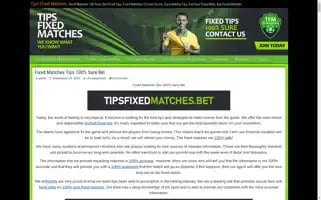 Tipsfixedmatches.bet Screenshot 2024-06-13 10:33:08