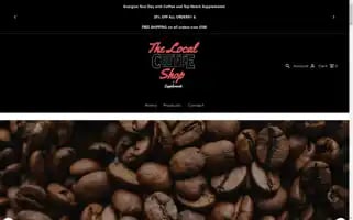Thelocalcoffeeshop.biz Screenshot 2024-05-03 22:58:53