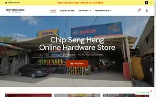 Chipsenghenghardware.com Screenshot 2024-05-20 21:39:46