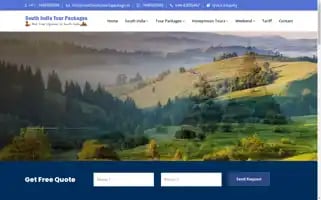 Southindiatourspackage.in Screenshot 2024-04-23 19:04:18