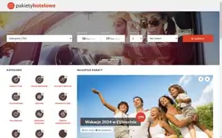 Pakietyhotelowe.pl Screenshot 2024-04-18 19:26:22