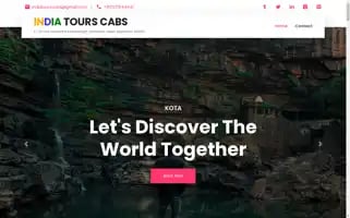 Indiatourscabs.com Screenshot 2024-04-16 11:38:06