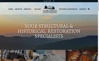 Adirondackbuildingrestoration.com Screenshot 2024-07-08 23:35:51