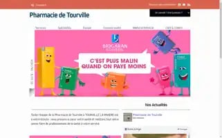 Pharmaciedetourville.net Screenshot 2024-04-17 14:57:44