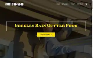 Greeleygutterpros.com Screenshot 2024-06-14 01:20:02