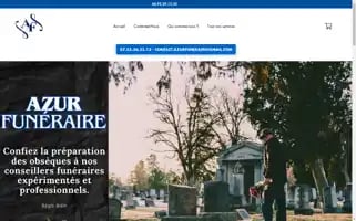 Azurfuneraire.com Screenshot 2024-05-03 20:58:48