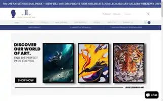 Louisleonardart.com Screenshot 2024-05-05 20:55:53