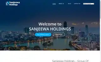 Sanjeewaholdings.com Screenshot 2024-05-22 02:03:20