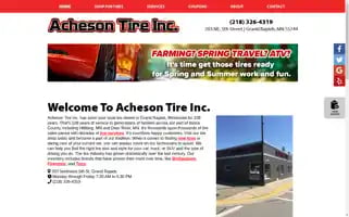 Achesontire.com Screenshot 2024-05-08 09:53:15