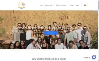 Moroccoidealtours.com Screenshot 2024-04-23 04:06:41