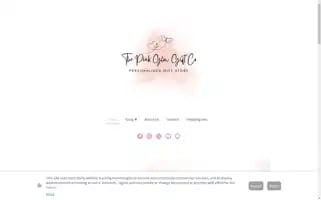 Thepinkglowgiftco.com Screenshot 2024-05-03 19:35:55