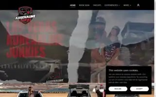 Lasvegasadrenalinejunkiestours.com Screenshot 2024-04-15 19:43:01