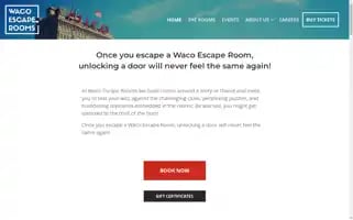 Wacoescaperooms.com Screenshot 2024-05-14 23:18:00
