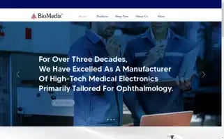 Biomedixdevices.com Screenshot 2024-07-03 09:14:49