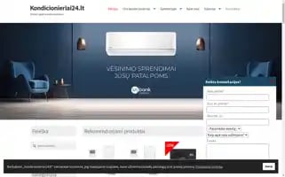 Kondicionieriai24.lt Screenshot 2024-06-16 14:24:30