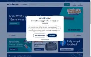Onninen.no Screenshot 2024-07-09 08:51:05