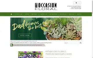 Saukrapidsflorist.com Screenshot 2024-06-14 11:25:04