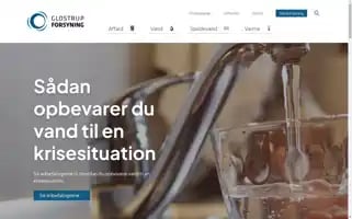 Glostrupforsyning.dk Screenshot 2024-07-09 21:11:30