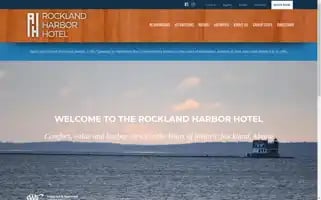 Rocklandharborhotel.com Screenshot 2024-04-16 03:06:10