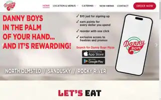 Dannyboyspizza.com Screenshot 2024-05-09 08:38:02