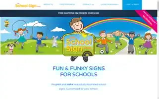 Theschoolsignshop.co.uk Screenshot 2024-06-17 14:37:04