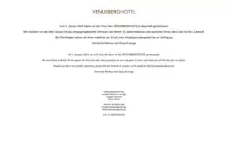 Venusberghotel.de Screenshot 2024-04-26 17:16:40
