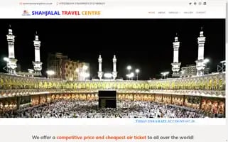 Shahjalaltravelcentre.com Screenshot 2024-04-17 05:48:36