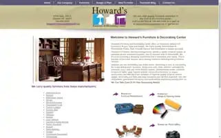 Howardsfurnitureanddecoratingcenter.com Screenshot 2024-05-10 03:29:07