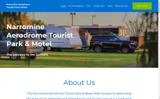 Narrominetouristpark.com.au Screenshot 2024-04-19 08:15:38