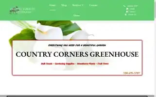 Countrycornersgreenhouse.com Screenshot 2024-05-18 12:55:52