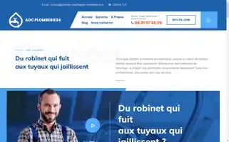 Plombier-chauffagiste-montpellier.com Screenshot 2024-05-17 07:01:45