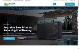 Discountpoolheating.com.au Screenshot 2024-07-06 17:57:25