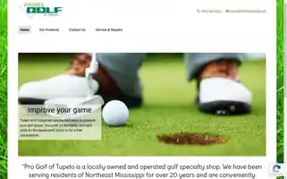 Progolftupelo.com Screenshot 2024-05-13 12:42:00