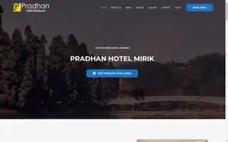 Pradhanhotelmirik.com Screenshot 2024-04-16 17:03:59