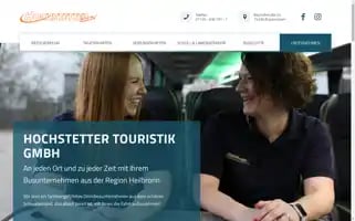 Hochstetter-touristik.de Screenshot 2024-04-22 09:47:08