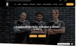 Cameronfootballacademy.nl Screenshot 2024-05-19 14:37:38