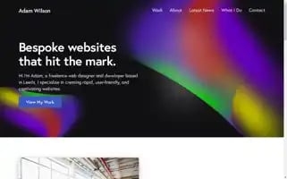 Adamwilson.co.uk Screenshot 2024-07-03 15:45:16