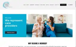 Careandsupportwest.com Screenshot 2024-07-04 10:13:19