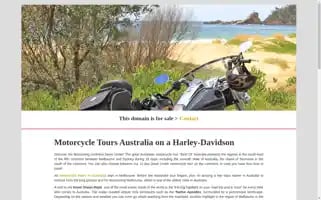 Motorcycle-tours-australia.com Screenshot 2024-04-25 15:46:20