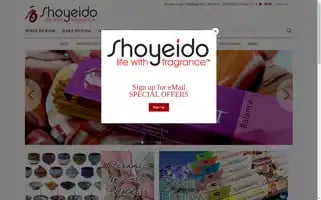 Shoyeido.com Screenshot 2024-06-16 19:26:20