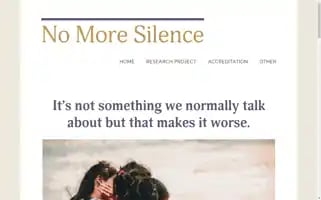 Nomoresilence.info Screenshot 2024-06-13 19:29:20